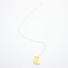 Necklace with a Duck-shaped pendant on a white background