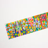 Colorful floral patterned product on a white background