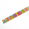 Colorful floral-patterned Washi Tape on a white background