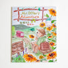A watercolour-style illustrated book or journal cover titled "Mr. Otter's Adventure" shown against a plain white background.